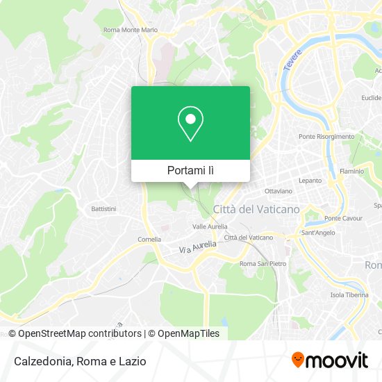 Mappa Calzedonia