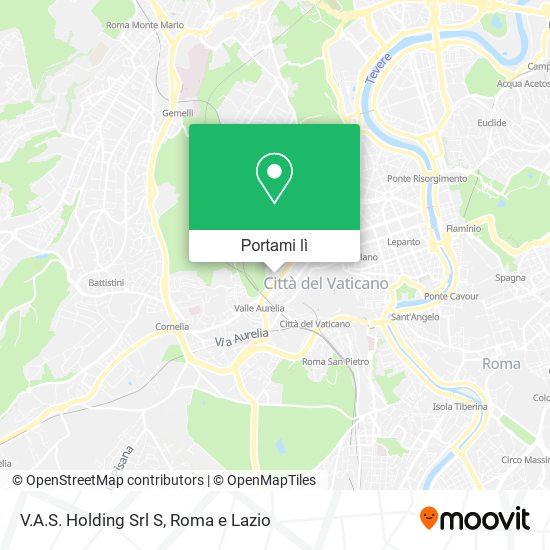 Mappa V.A.S. Holding Srl S