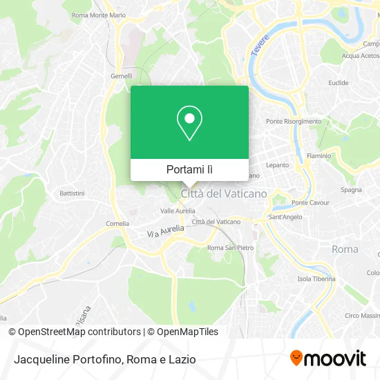 Mappa Jacqueline Portofino