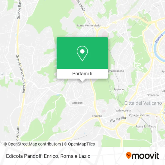 Mappa Edicola Pandolfi Enrico