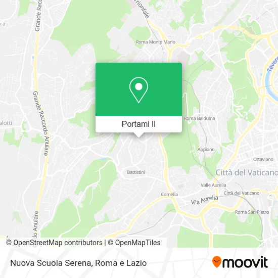 Mappa Nuova Scuola Serena