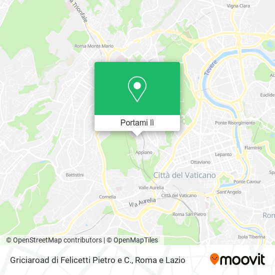 Mappa Griciaroad di Felicetti Pietro e C.