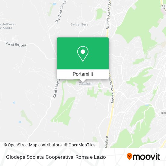 Mappa Glodepa Societa' Cooperativa