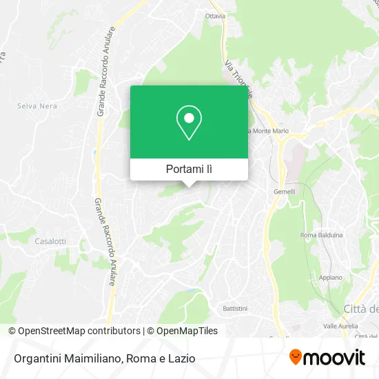 Mappa Organtini Maimiliano