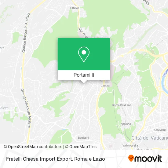 Mappa Fratelli Chiesa Import Export