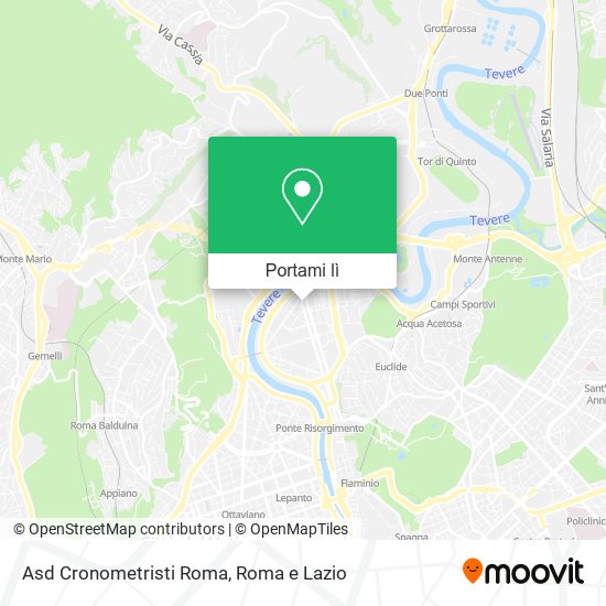 Mappa Asd Cronometristi Roma