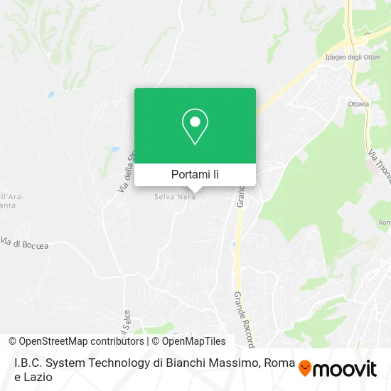 Mappa I.B.C. System Technology di Bianchi Massimo