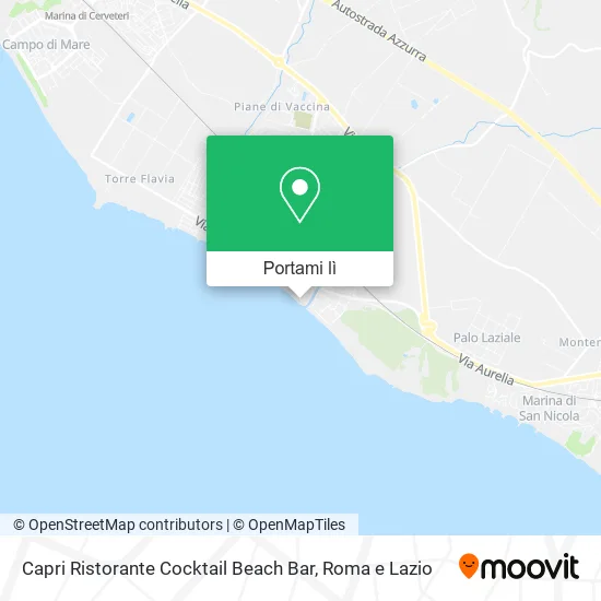 Mappa Capri Ristorante Cocktail Beach Bar