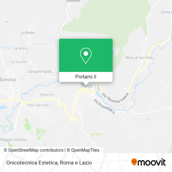 Mappa Onicotecnica Estetica