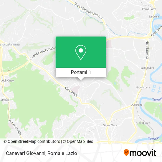 Mappa Canevari Giovanni