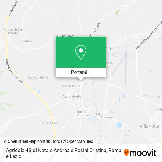 Mappa Agricola 48 di Natale Andrea e Rosini Cristina