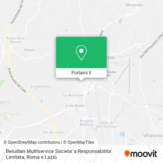 Mappa Beludian Multiservice Societa' a Responsabilita' Limitata