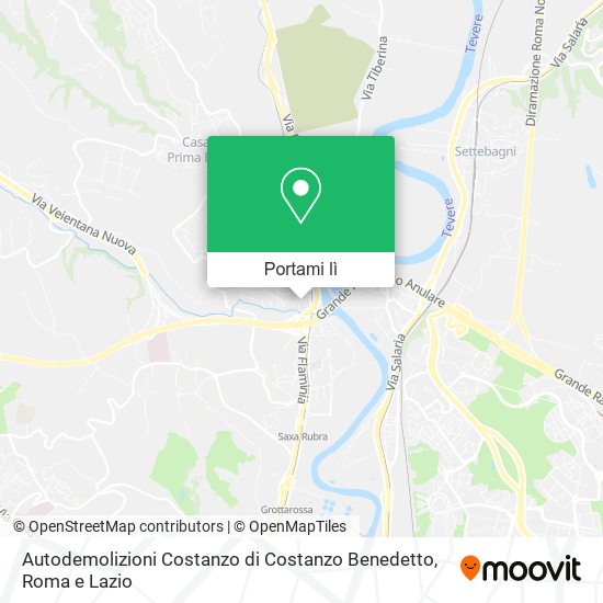 Mappa Autodemolizioni Costanzo di Costanzo Benedetto