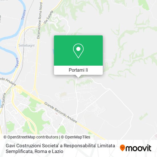 Mappa Gavi Costruzioni Societa' a Responsabilita' Limitata Semplificata