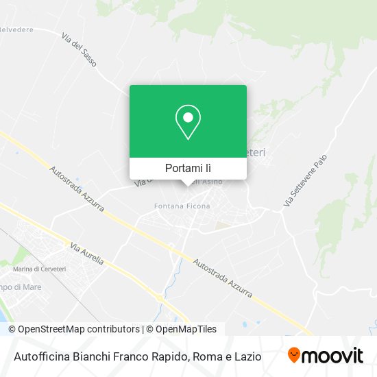 Mappa Autofficina Bianchi Franco Rapido