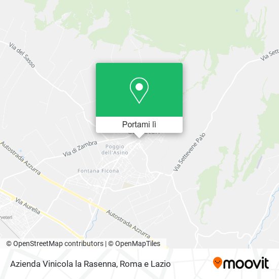 Mappa Azienda Vinicola la Rasenna