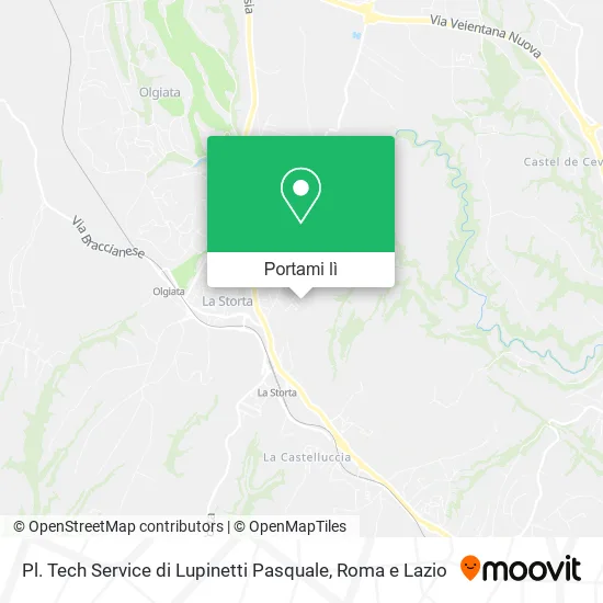 Mappa Pl. Tech Service di Lupinetti Pasquale