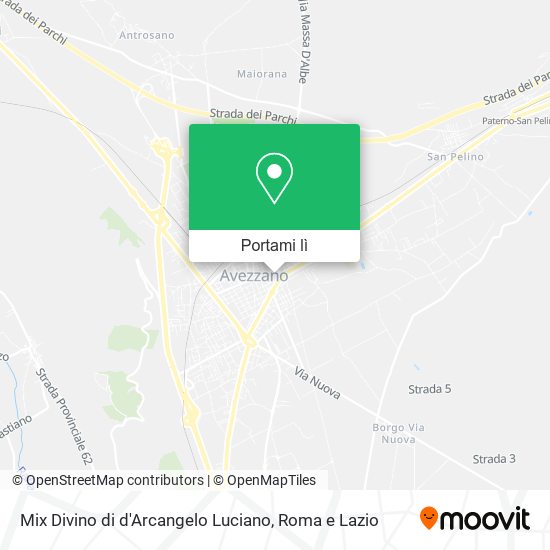 Mappa Mix Divino di d'Arcangelo Luciano