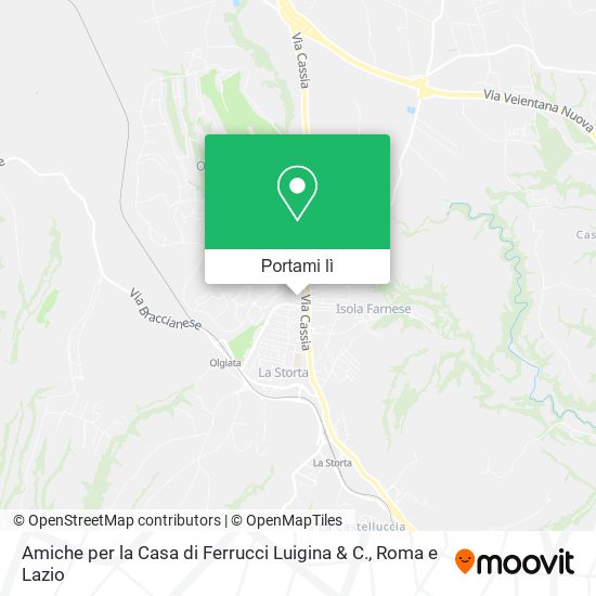 Mappa Amiche per la Casa di Ferrucci Luigina & C.