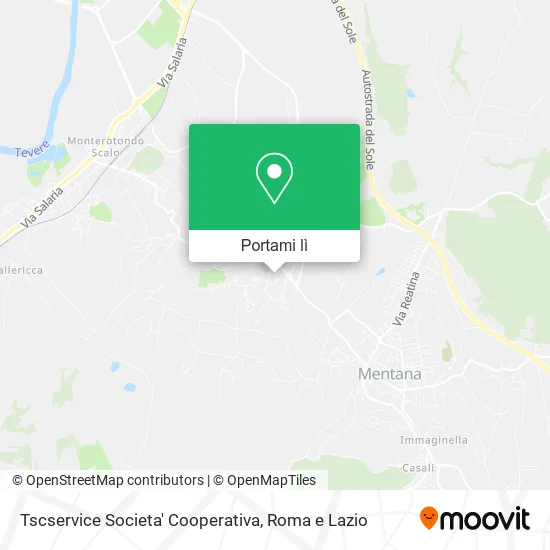 Mappa Tscservice Societa' Cooperativa