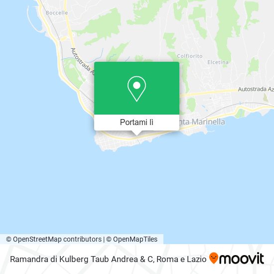 Mappa Ramandra di Kulberg Taub Andrea & C