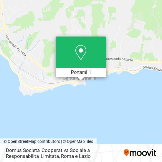 Mappa Domus Societa' Cooperativa Sociale a Responsabilita' Limitata