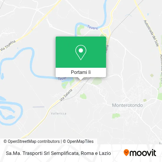 Mappa Sa.Ma. Trasporti Srl Semplificata