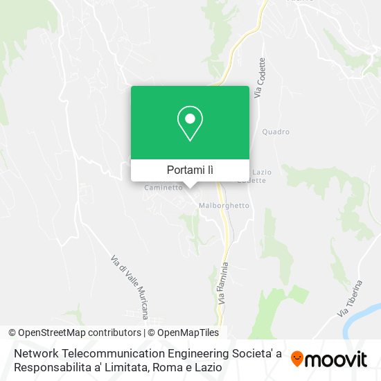 Mappa Network Telecommunication Engineering Societa' a Responsabilita a' Limitata