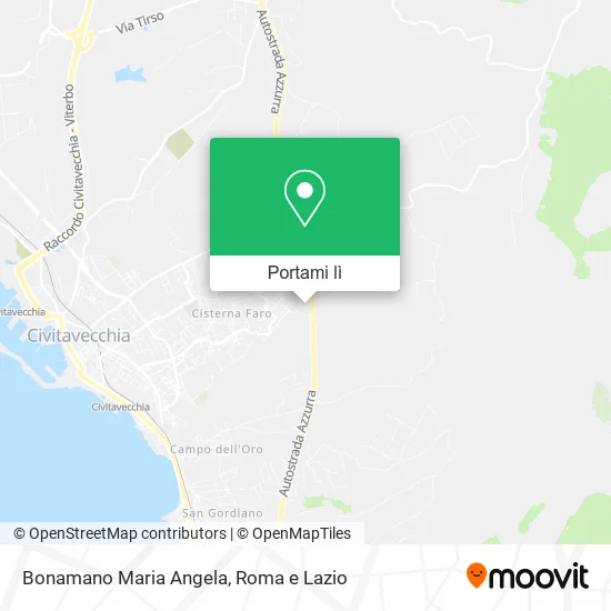 Mappa Bonamano Maria Angela