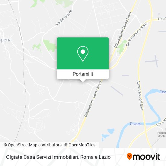 Mappa Olgiata Casa Servizi Immobiliari