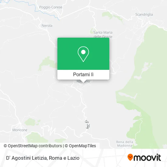 Mappa D' Agostini Letizia