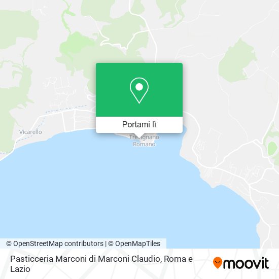 Mappa Pasticceria Marconi di Marconi Claudio