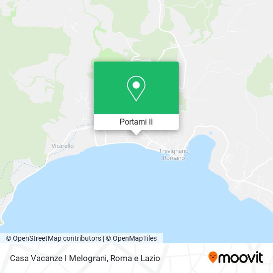Mappa Casa Vacanze I Melograni
