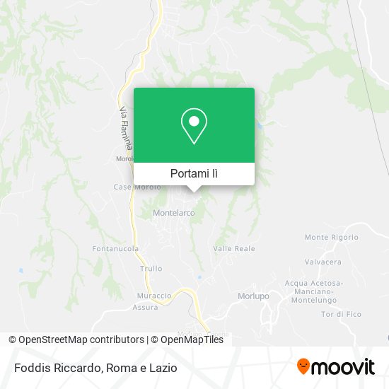 Mappa Foddis Riccardo