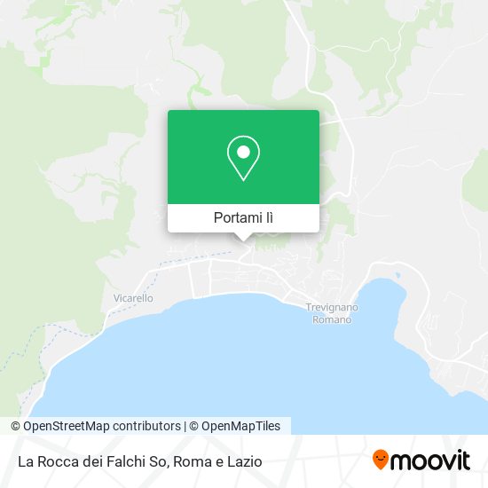 Mappa La Rocca dei Falchi So