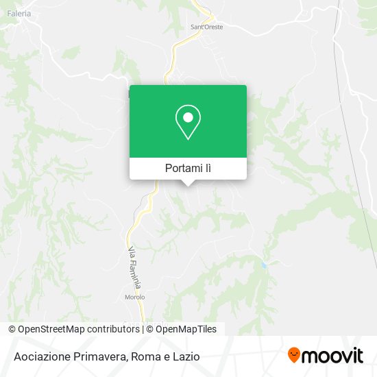 Mappa Aociazione Primavera