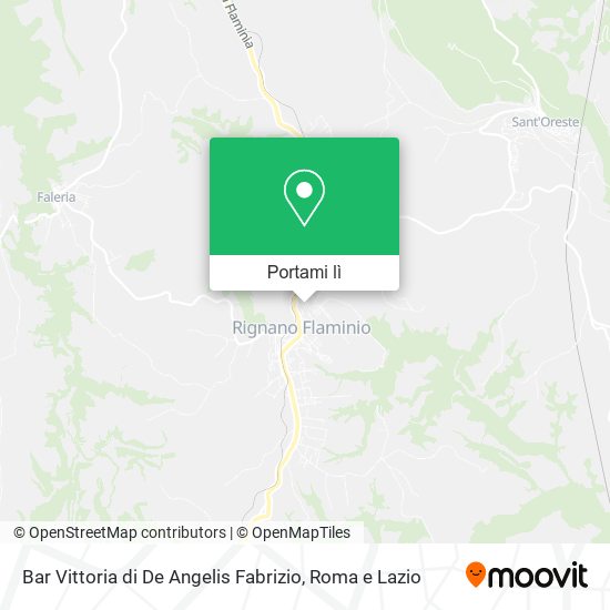 Mappa Bar Vittoria di De Angelis Fabrizio