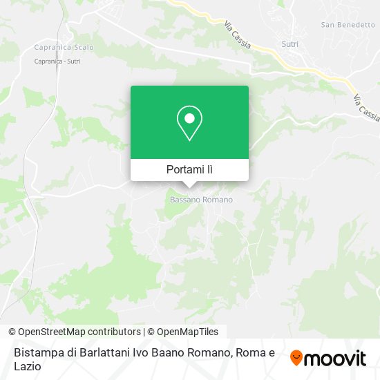 Mappa Bistampa di Barlattani Ivo Baano Romano