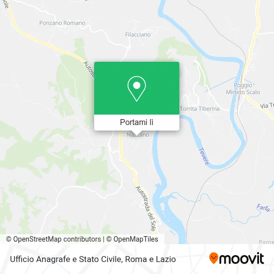 Mappa Ufficio Anagrafe e Stato Civile