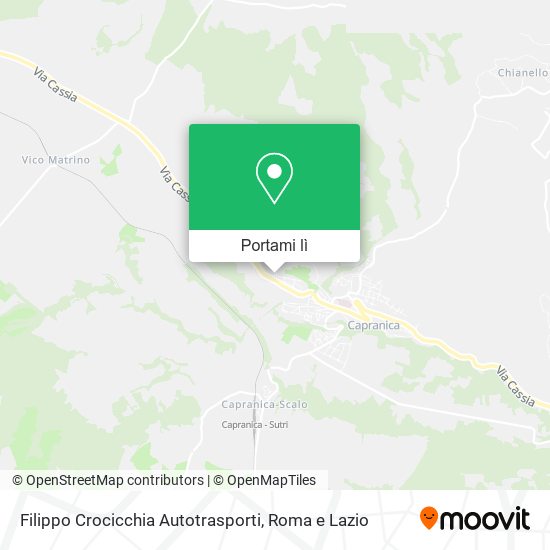 Mappa Filippo Crocicchia Autotrasporti