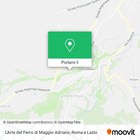 Mappa L'Arte del Ferro di Maggio Adriano