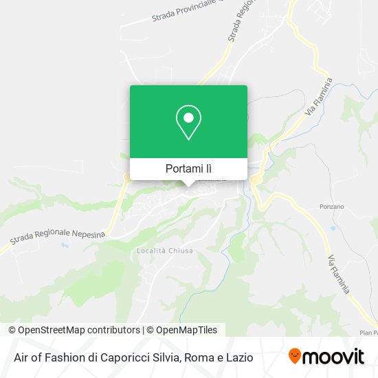 Mappa Air of Fashion di Caporicci Silvia