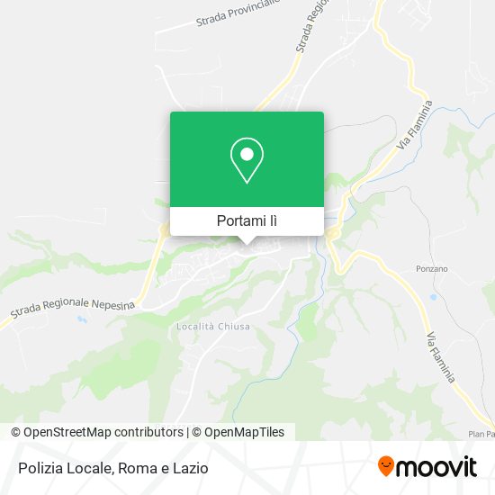 Mappa Polizia Locale