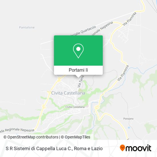 Mappa S R Sistemi di Cappella Luca C.