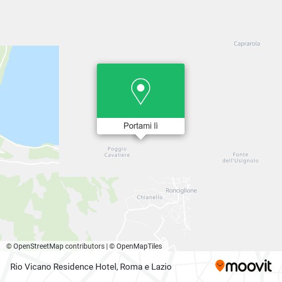 Mappa Rio Vicano Residence Hotel