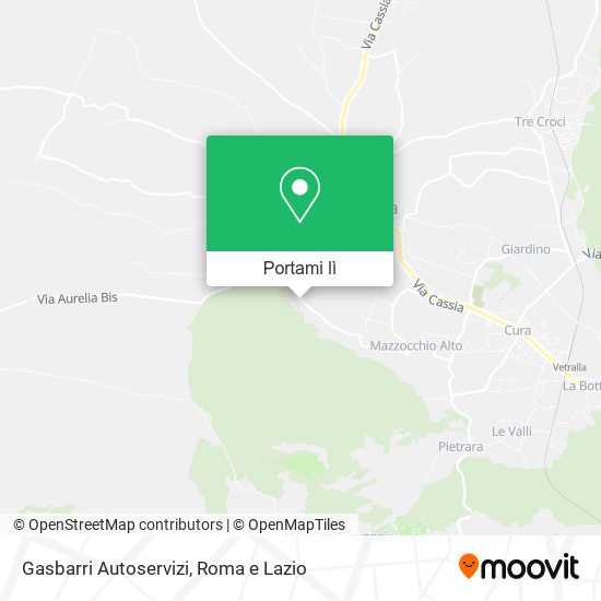 Mappa Gasbarri Autoservizi