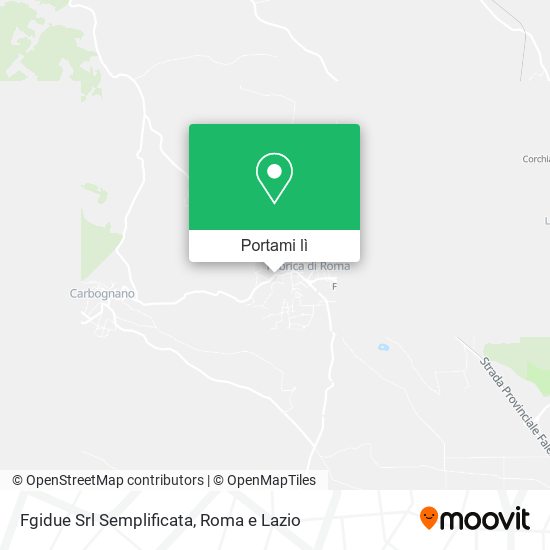 Mappa Fgidue Srl Semplificata