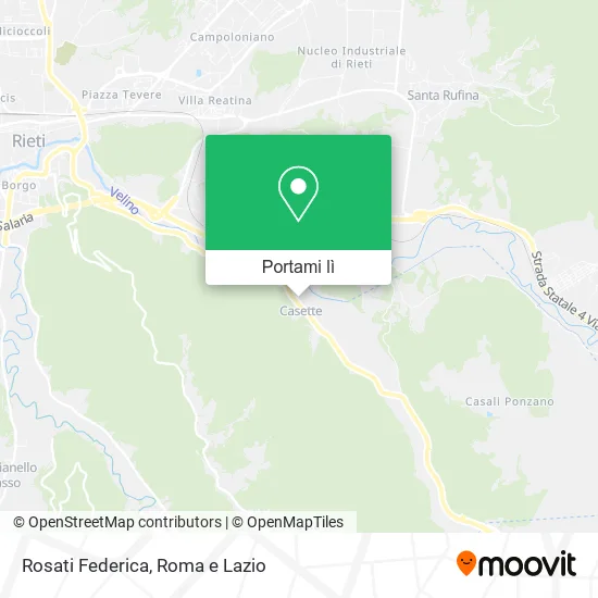 Mappa Rosati Federica