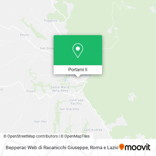 Mappa Bepperac Web di Racanicchi Giuseppe