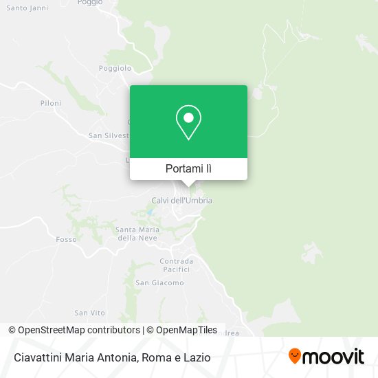 Mappa Ciavattini Maria Antonia